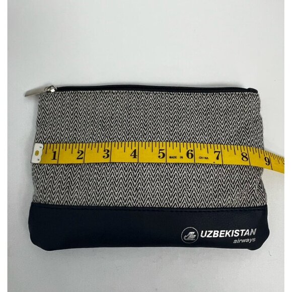 UZBEKISTAN AIRWAYS UZBEKISTAN AIRLINES Amenities Pouch Cosmetic Bag - Picture 4 of 8